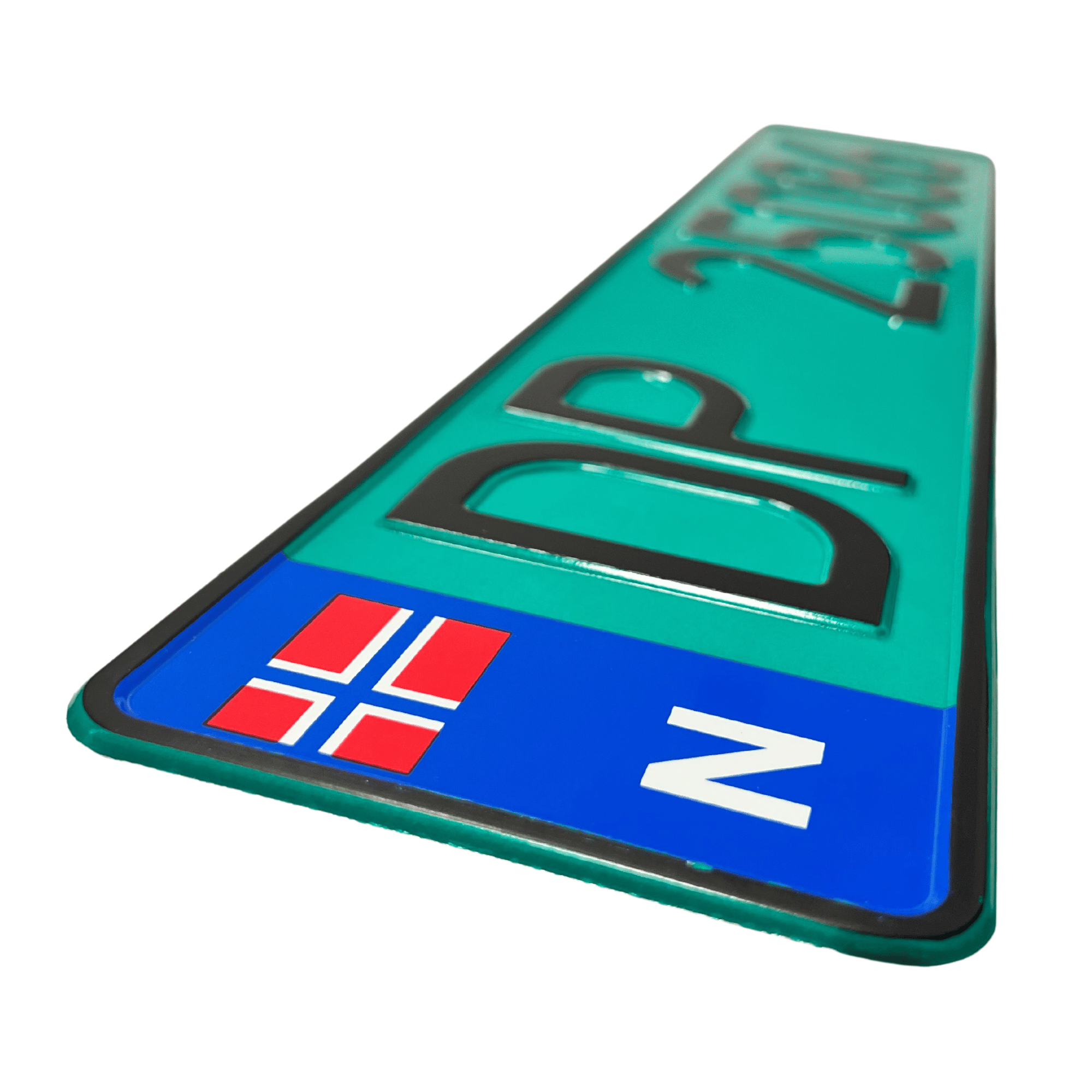 Norweska tablica zielona